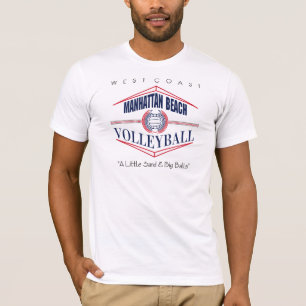 Camiseta del voleibol de Manhattan Beach