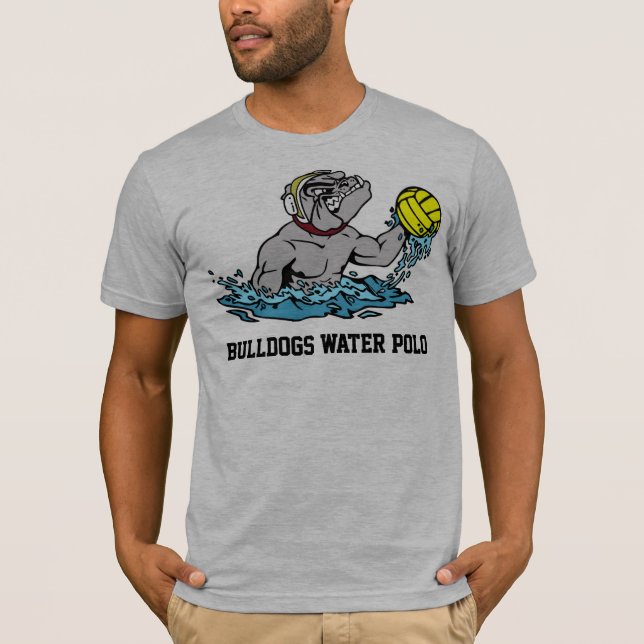 Camiseta del water polo de los bulldoges (Anverso)