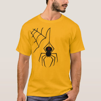 Camiseta del Web de araña