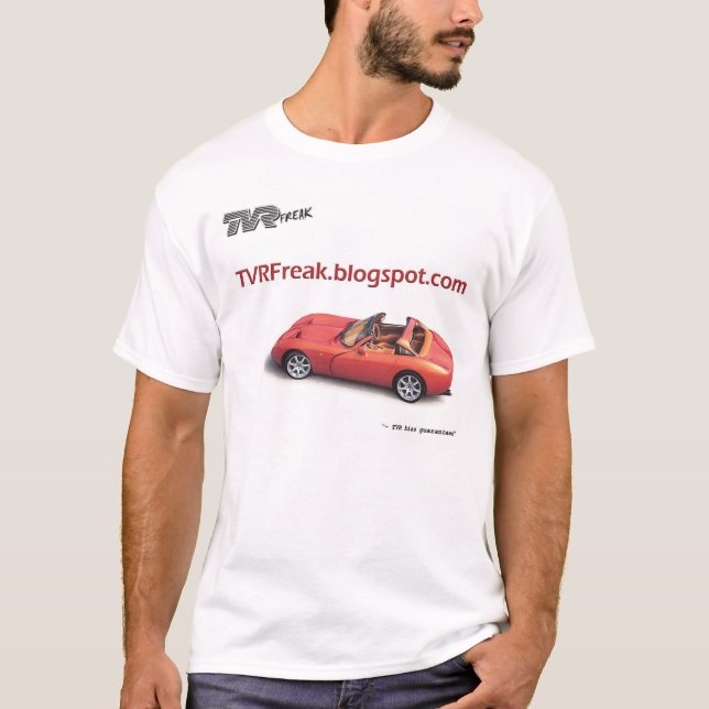 Camiseta del Web site de TVRFreak BlogZone (Anverso)