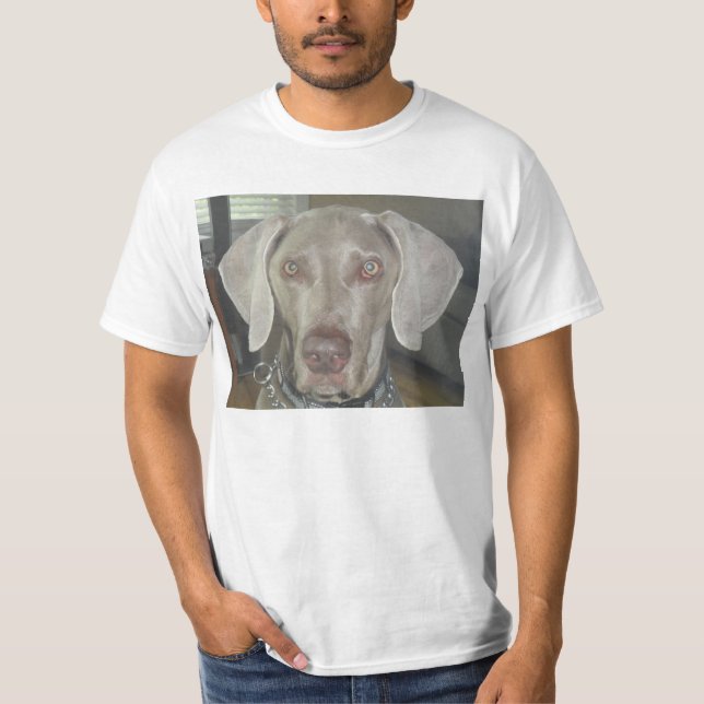 camiseta del weimaraner (Anverso)