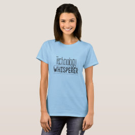 Camiseta del Whisperer de la tecnología