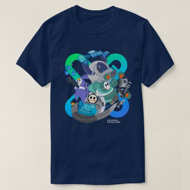 Camiseta del X World Team 319-20250220 (Diseño del anverso)