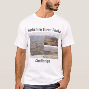 Camiseta del Yorkshire Three Peaks Challenge
