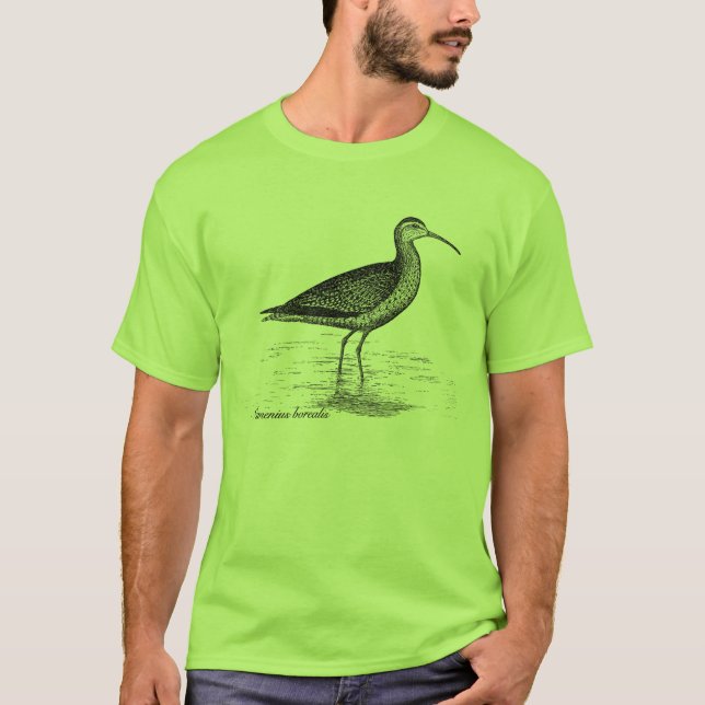 Camiseta del zarapito esquimal (Anverso)