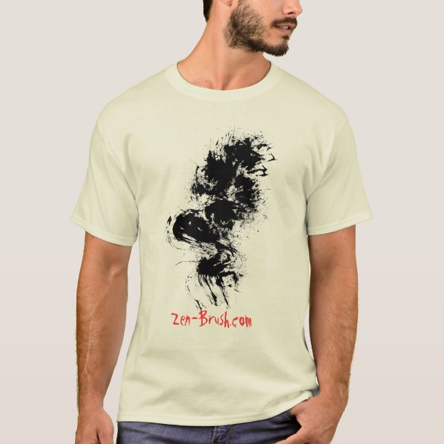 Camiseta del Zen-Cepillo (Anverso)