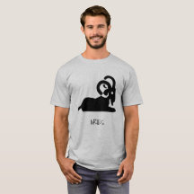 Camiseta del zodiaco del aries