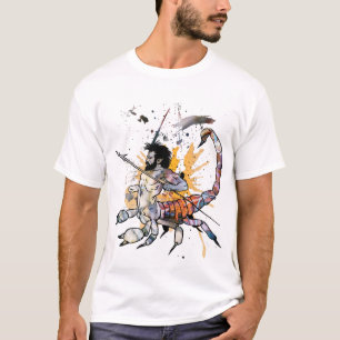 Camiseta del zodiaco del escorpión