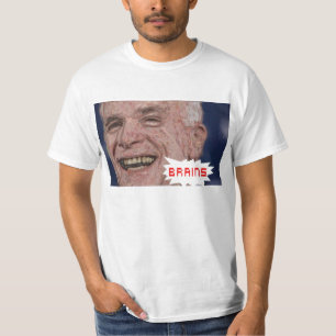 camiseta del zombi del mccain