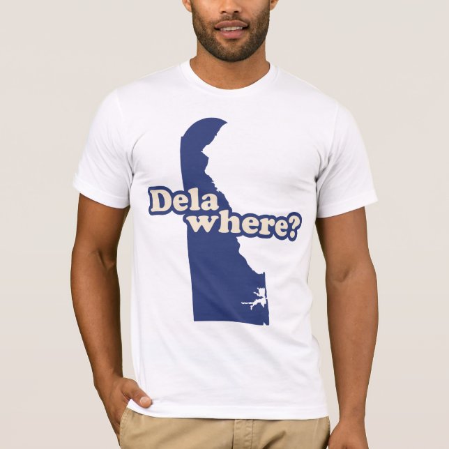 Camiseta ¿Dela-donde? (Anverso)