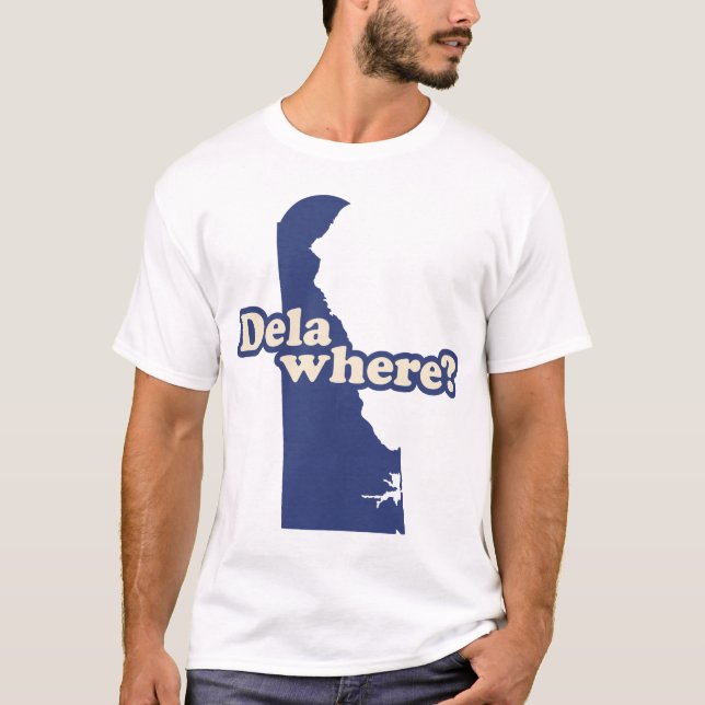 Camiseta ¿Dela-donde? (Anverso)