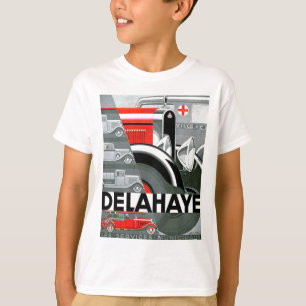 Camiseta Delahaye ~ Publicidad de automóviles antiguos