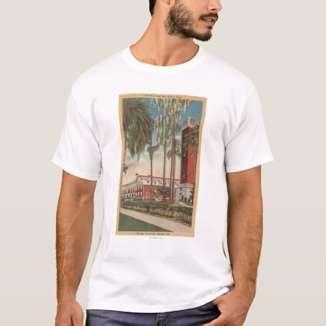 Camiseta Deland, la Florida - vista de la universidad de (Anverso)