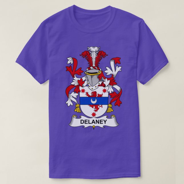 Camiseta Delaney Coat of Arms Crest (Diseño del anverso)
