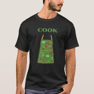 Camiseta Delantal de Cocineros Chefs Veganos Vegetarianos C