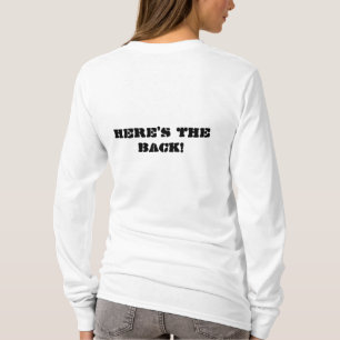 Camiseta Delante/Detrás