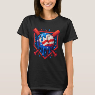 Camiseta (Delante Y Atrás) Béisbol Drip Ice Cream 4 De Ju