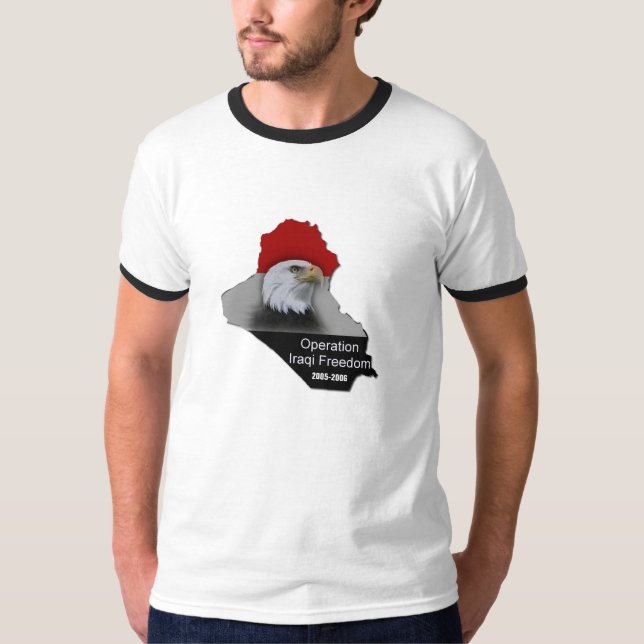 Camiseta Delantero de la libertad iraquí de la operación y (Anverso)