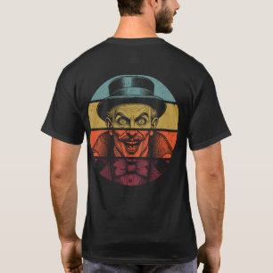 Camiseta Delantero ilusionista facial retro
