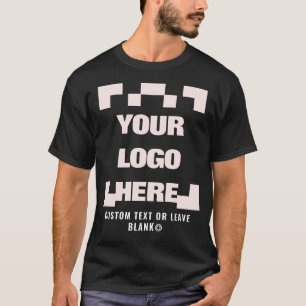 Camiseta Delantero +retroceso opcional, logotipo empresaria
