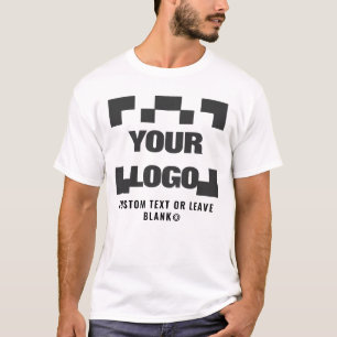 Camiseta Delantero +retroceso opcional, logotipo empresaria