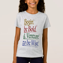 Camiseta Delantero - Tee de ajuste delgado del Chica de la