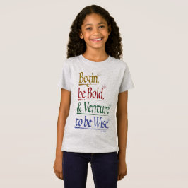 Camiseta Delantero - Tee de ajuste delgado del Chica de la 
