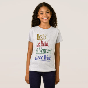 Camiseta Delantero - Tee de ajuste delgado del Chica de la 
