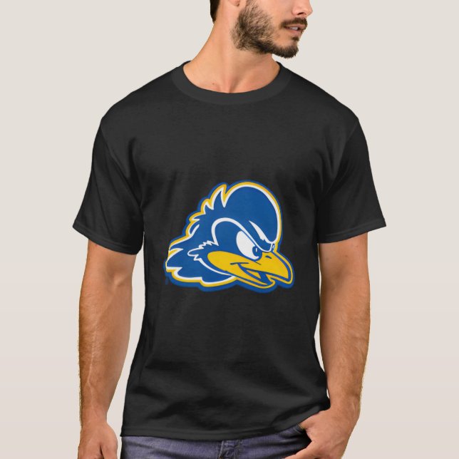 Camiseta Delaware Fightin 'Blue Hernals Left Chest Icon (Anverso)