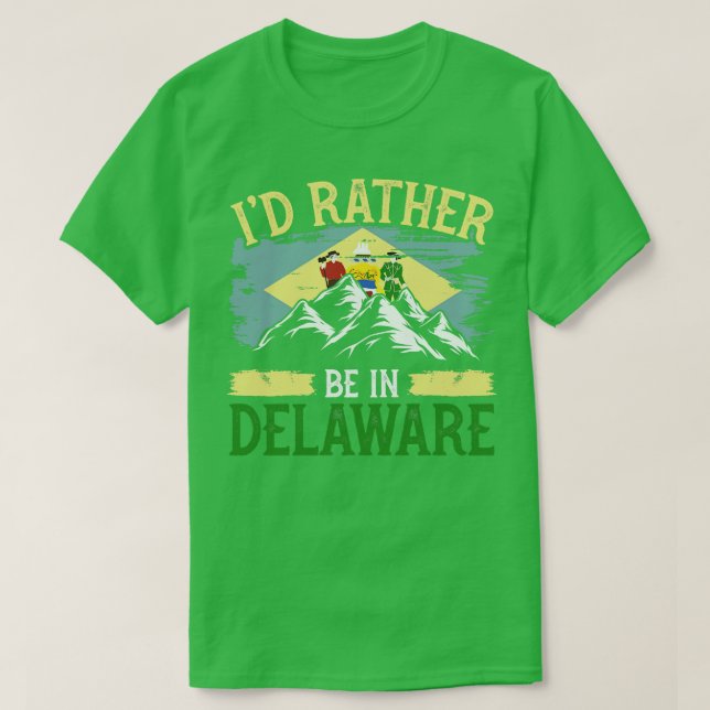 Camiseta Delaware Home State Souvenir (Diseño del anverso)
