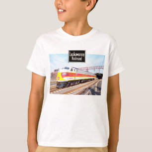 Camiseta Delaware Lackawanna y Locomotora Occidental 808