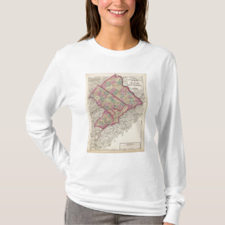 Camiseta Delaware, Montgomery, condados de los dólares