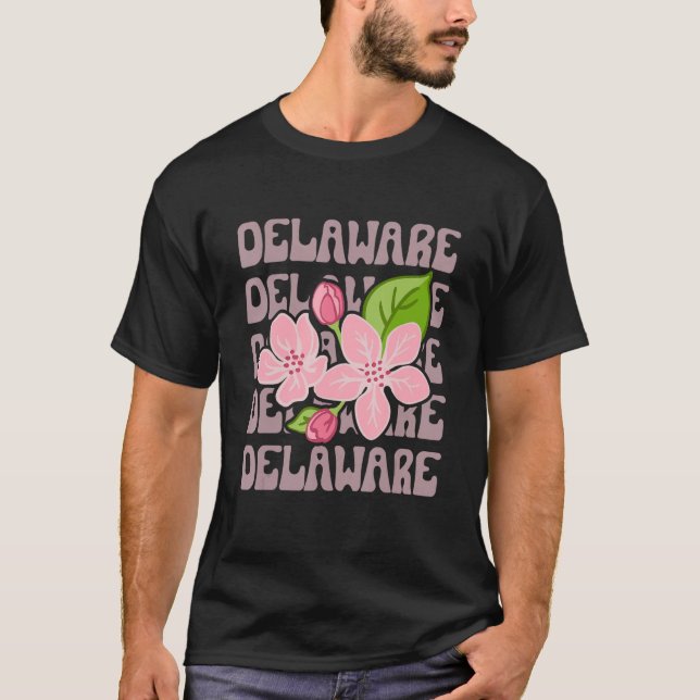 Camiseta Delaware Peach Blossom (Anverso)