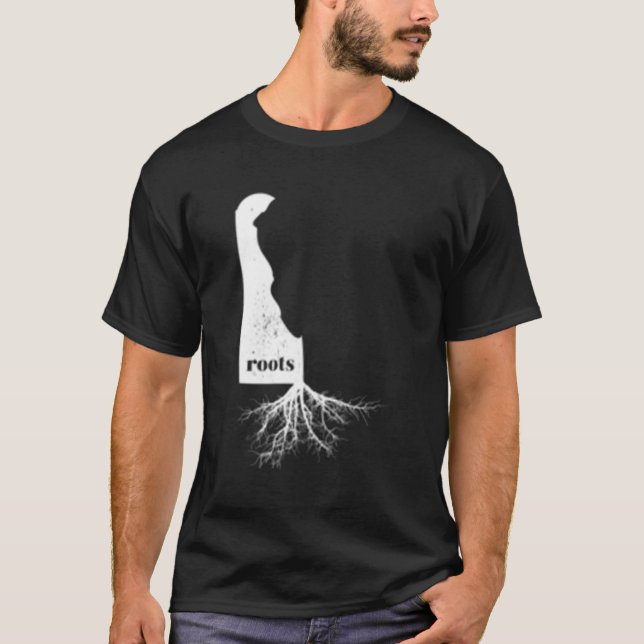 Camiseta Delaware S Roots State Love (Anverso)