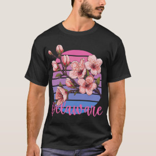 Camiseta Delaware State Flower Peach Blossom Pegatina 1