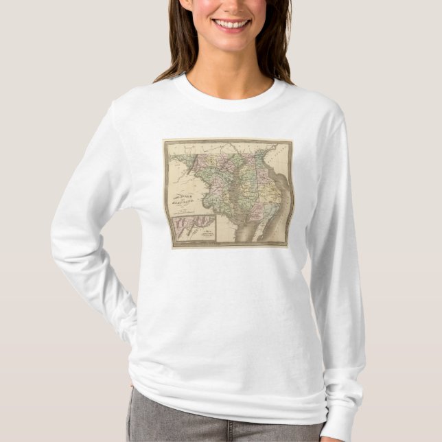 Camiseta Delaware y Maryland 2 (Anverso)