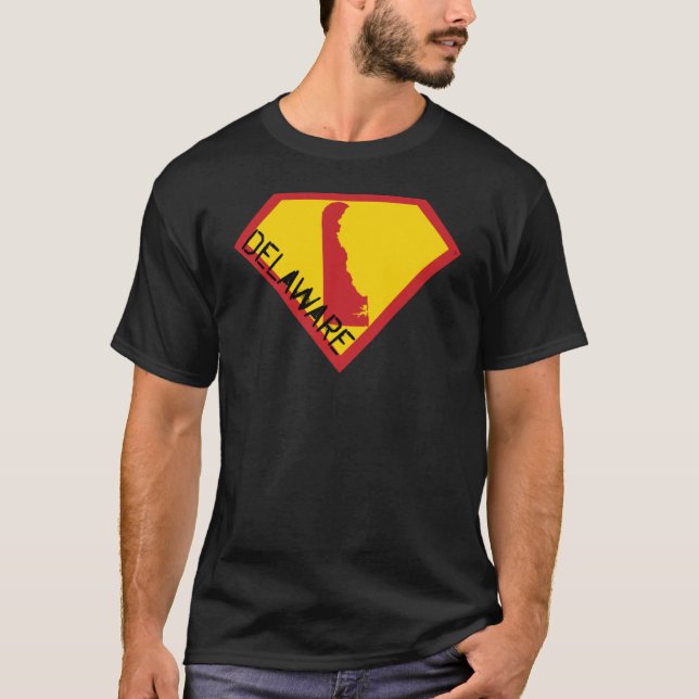 Camiseta DELAWAREAN SHIELD Freedom es la superpotencia SUPE (Anverso)