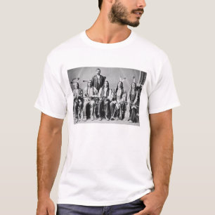 Camiseta Delegación de los jefes de Siux, llevada por la
