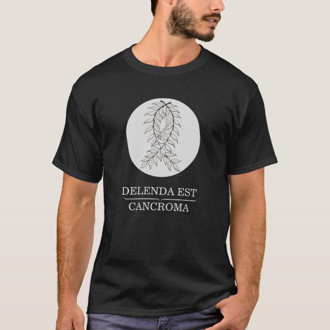 Camiseta Delenda est Cancroma (Anverso)
