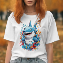 Camiseta Delfín azul