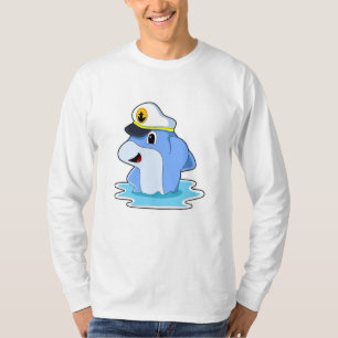 Camiseta Delfín como capitán con Gorra