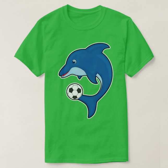 Camiseta Delfín como jugador con bola (Diseño del anverso)