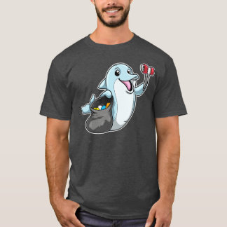 Camiseta Delfín como limpiador por bolsa de basura para res