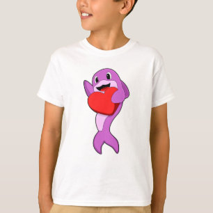 Camiseta Delfín con corazón