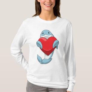 Camiseta Delfín con corazón
