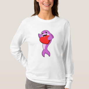 Camiseta Delfín con corazón