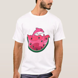 Camiseta Delfín con sandía