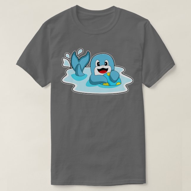 Camiseta Delfín con waterpolo (Diseño del anverso)