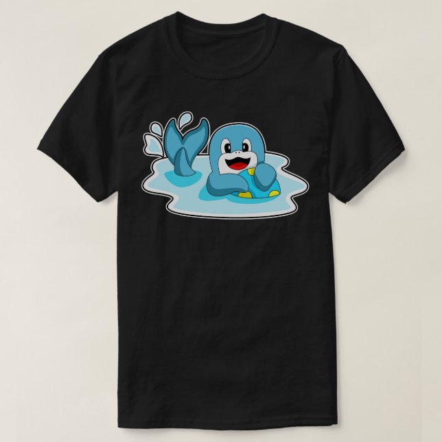 Camiseta Delfín con waterpolo (Diseño del anverso)