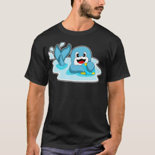 Camiseta Delfín con waterpolo